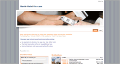 Desktop Screenshot of book-hotel-in.com